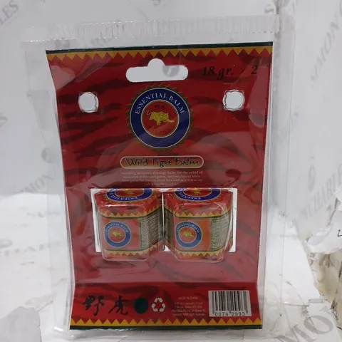 ESSENTIAL BALM WILD TIGER BALM 18GR. X 2