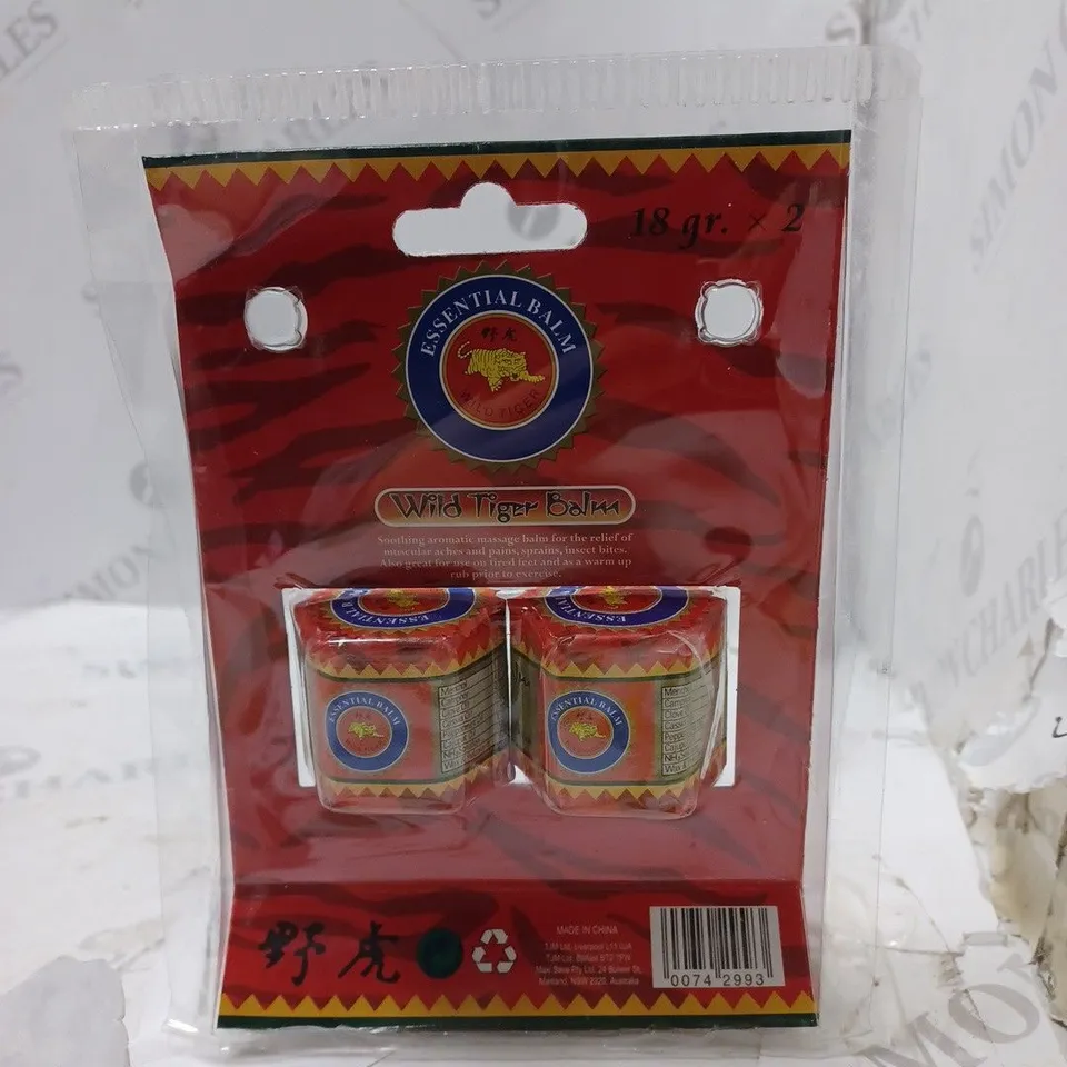 ESSENTIAL BALM WILD TIGER BALM 18GR. X 2