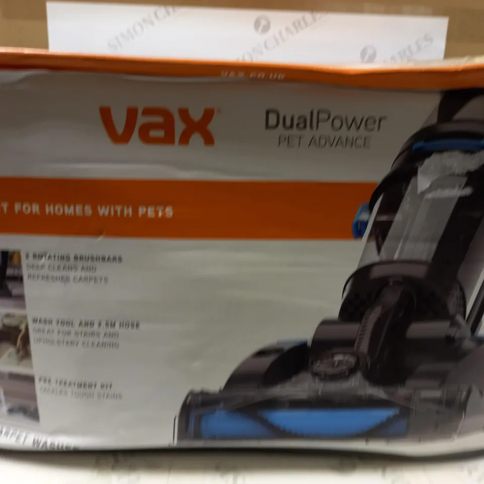 VAX DUAL POWER PET ADVANCE