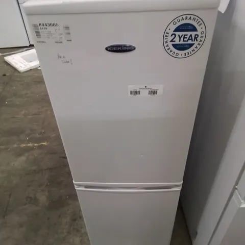 ICEKING FREESTANDING 50/50 FRIDGE FREEZER IN WHITE - UNPROCESSED RAW RETURN