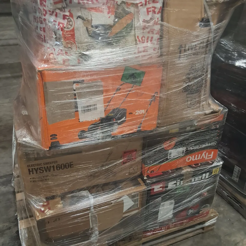 PALLET OF APPROXIMATELY 14 UNPROCESSED RAW RETURN HOUSEHOLD AND ELECTRICAL GOODS TO INCLUDE;