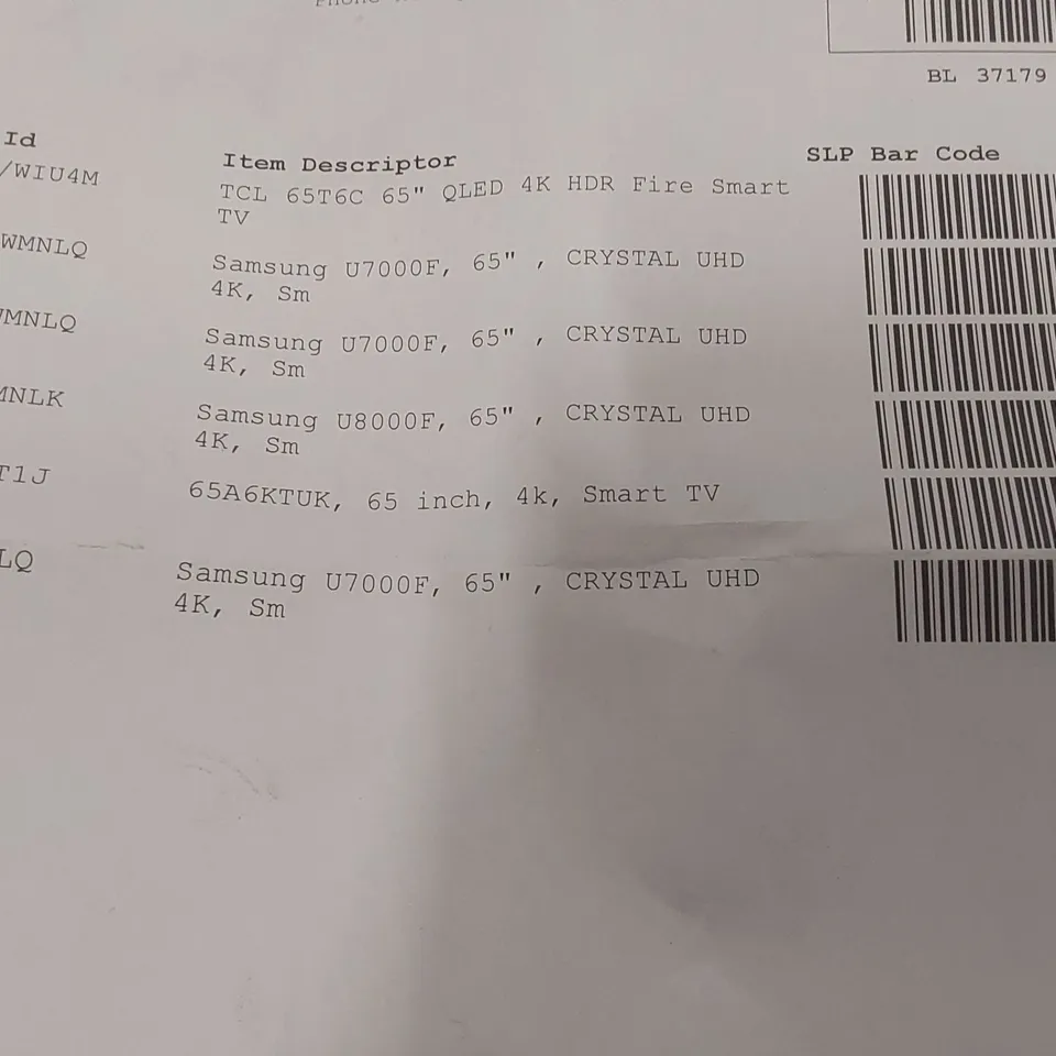 PALLET CONTAINING A LARGE QUANTITY OF ASSORTED DAMAGED TVs