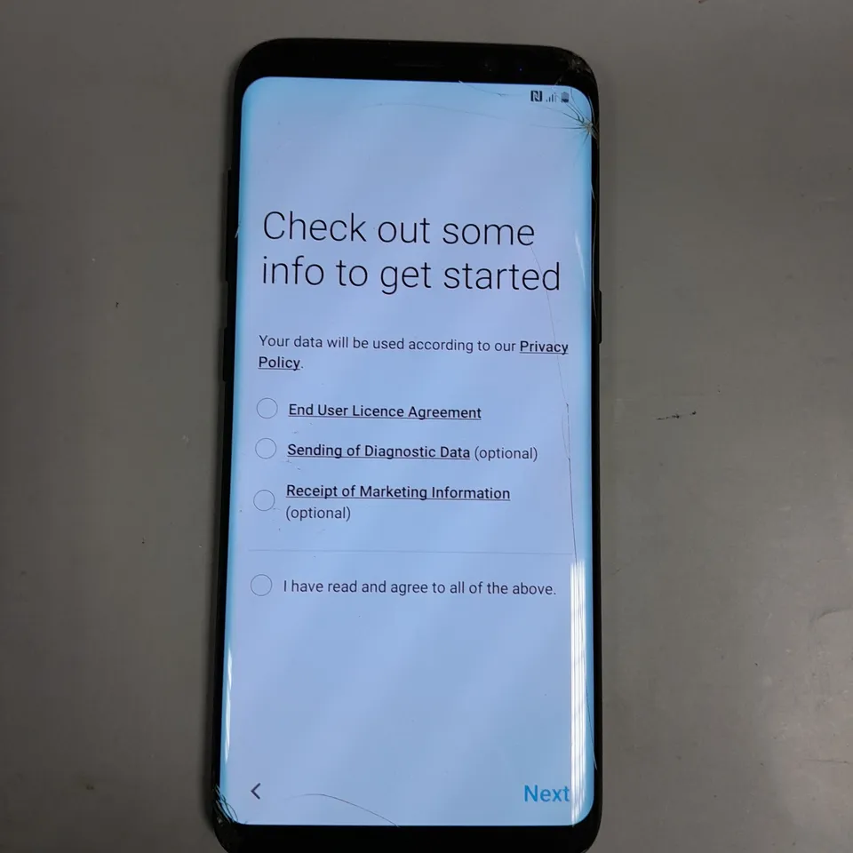 SAMSUNG GALAXY S8 SMARTPHONE 