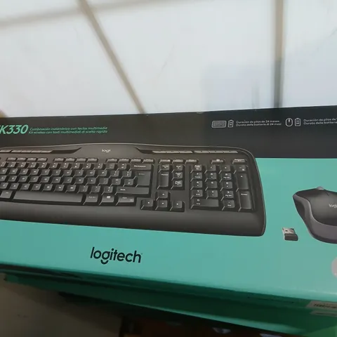 APPROXIMATELY 10 LOGITECH MK330 WIRELESS KEYBOARD & MOUSE BOXED SET
