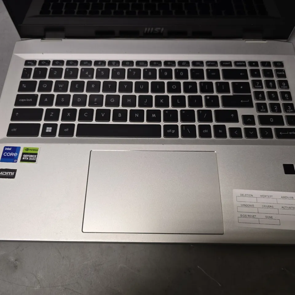 MSI PRESTIGE 16 STUDIO LAPTOP