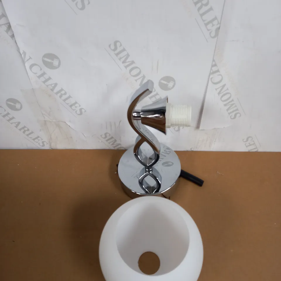 ARUBA 1LT WALL BRACKET POLISHED CHROME 
