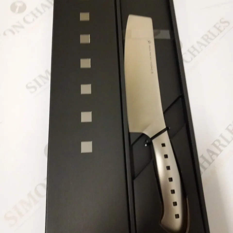 BRAND NEW BOXED SHA RA KU MONO MOLYBDENUM VANADIUM STEEL FJ-12 18.5CM NAKIRI KNIFE