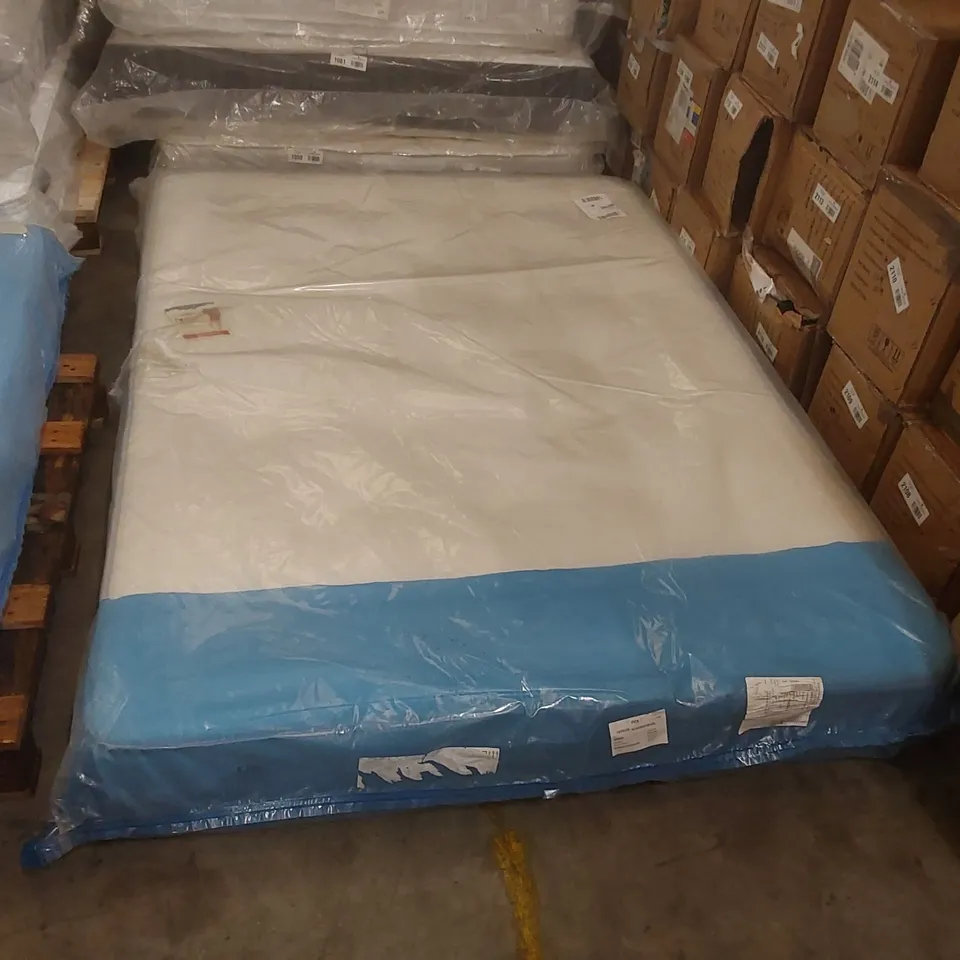 QUALITY BAGGED LILAC ORTHOPEDIC DOUBLE MATTRESS 