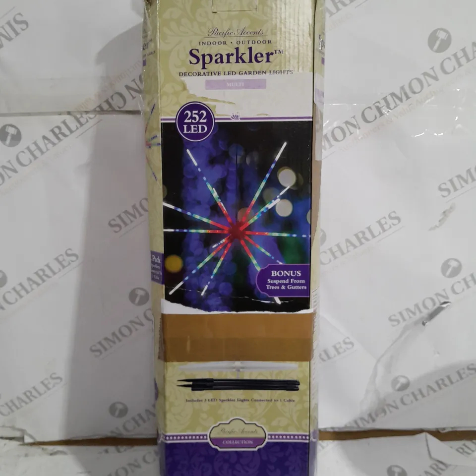 BOXED PACIFIC ACCENTS SPARKLER DECORATIVE LED GARDEN LIGHTS