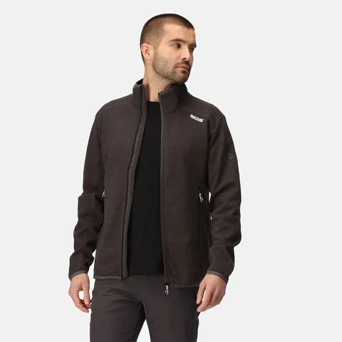 BRAND NEW REGATTA MEN'S TORRENS FULL ZIP FLEECE IN BLACK SIZE UK SMALL