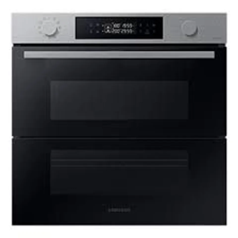 BOXED SAMSUNG SERIES 4 NV7B45205AS/U4 DUAL COOK FLEX SMART OVEN WITH CATALYTIC CLEANING - STAINLESS STEEL
