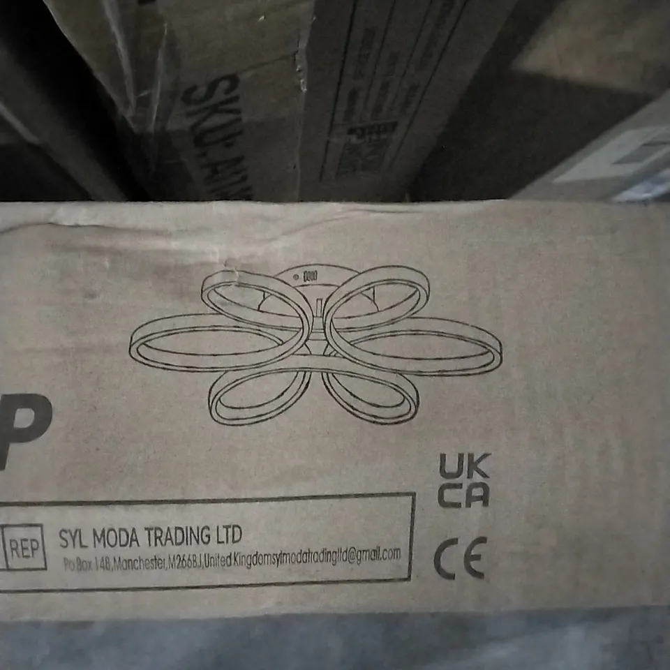 BOXED LIGHTS IN CEILING LAMP 