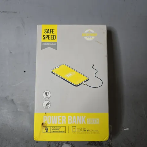 BOXED SAFE SPEED POWER BANK 20000MAH