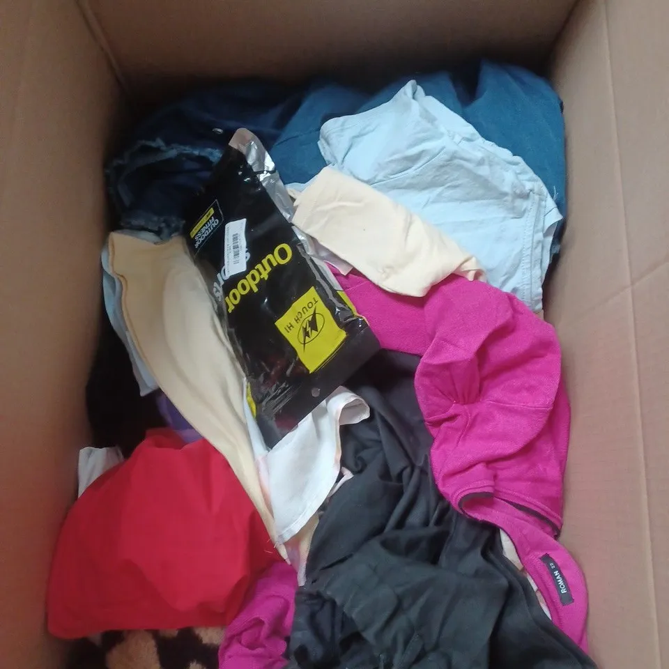 APPROXIMATELY 20 ASSORTED CLOTHING AND FASHION PRODUCTS IN VARIOUS STYLES AND SIZES - COLLECTION ONLY