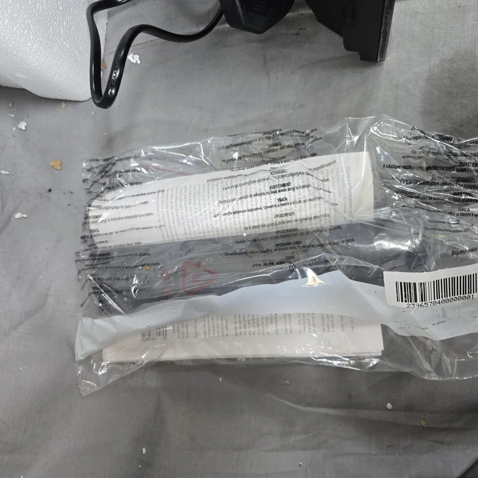 FINLUX FLAT-SCREEN TELEVISION – POWER ON, LOGO DISPLAYED