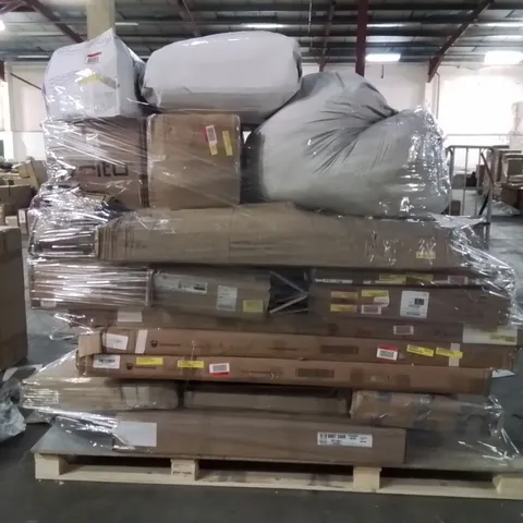 PALLET OF INCOMPLETE FURNITURE SETS