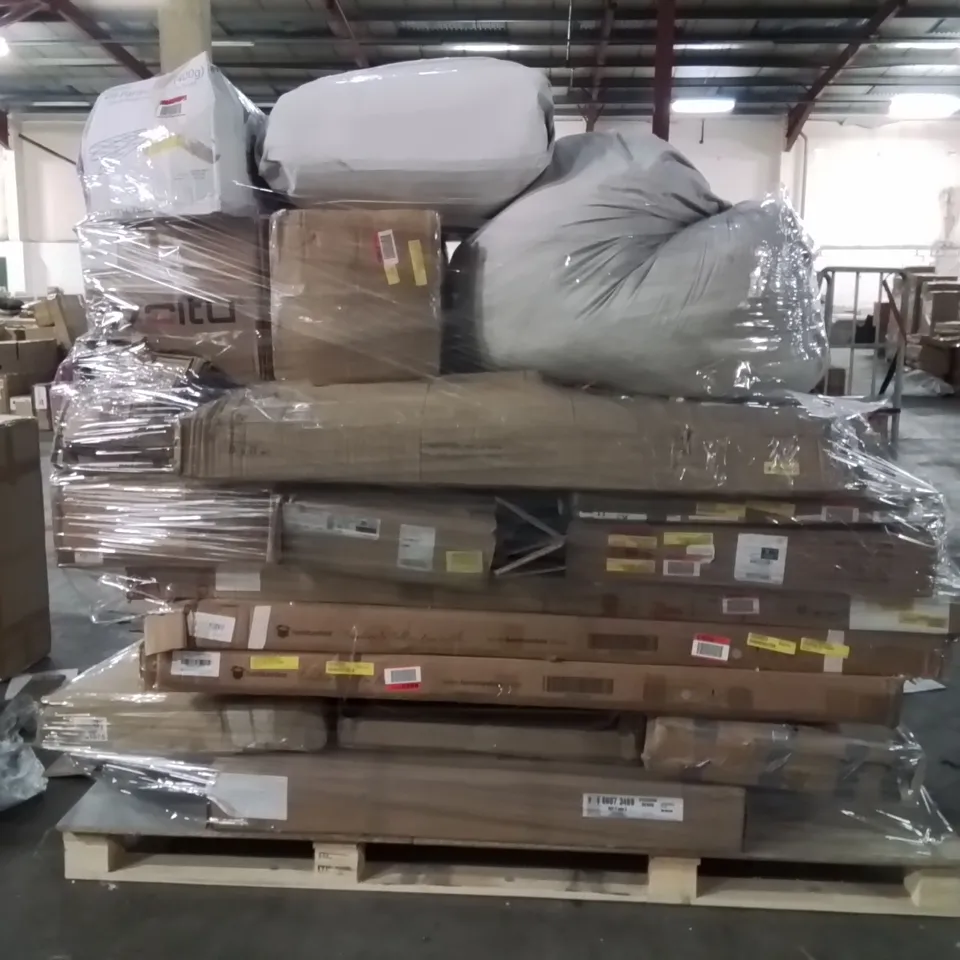 PALLET OF INCOMPLETE FURNITURE SETS
