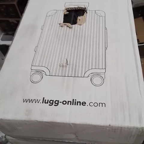 BOXED LUGG TRAVEL SUITCASE