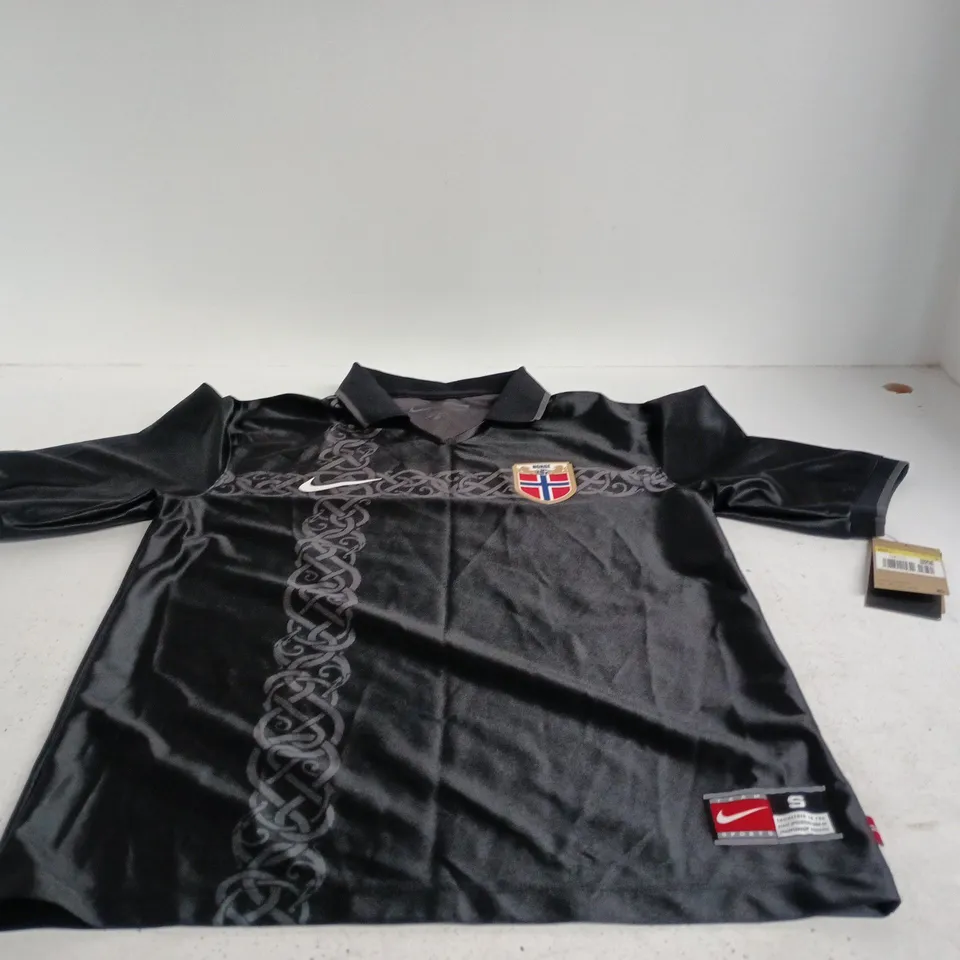 NIKE NORWAY BLACK FOOTBALL JERSEY MENS SIZE "SP"