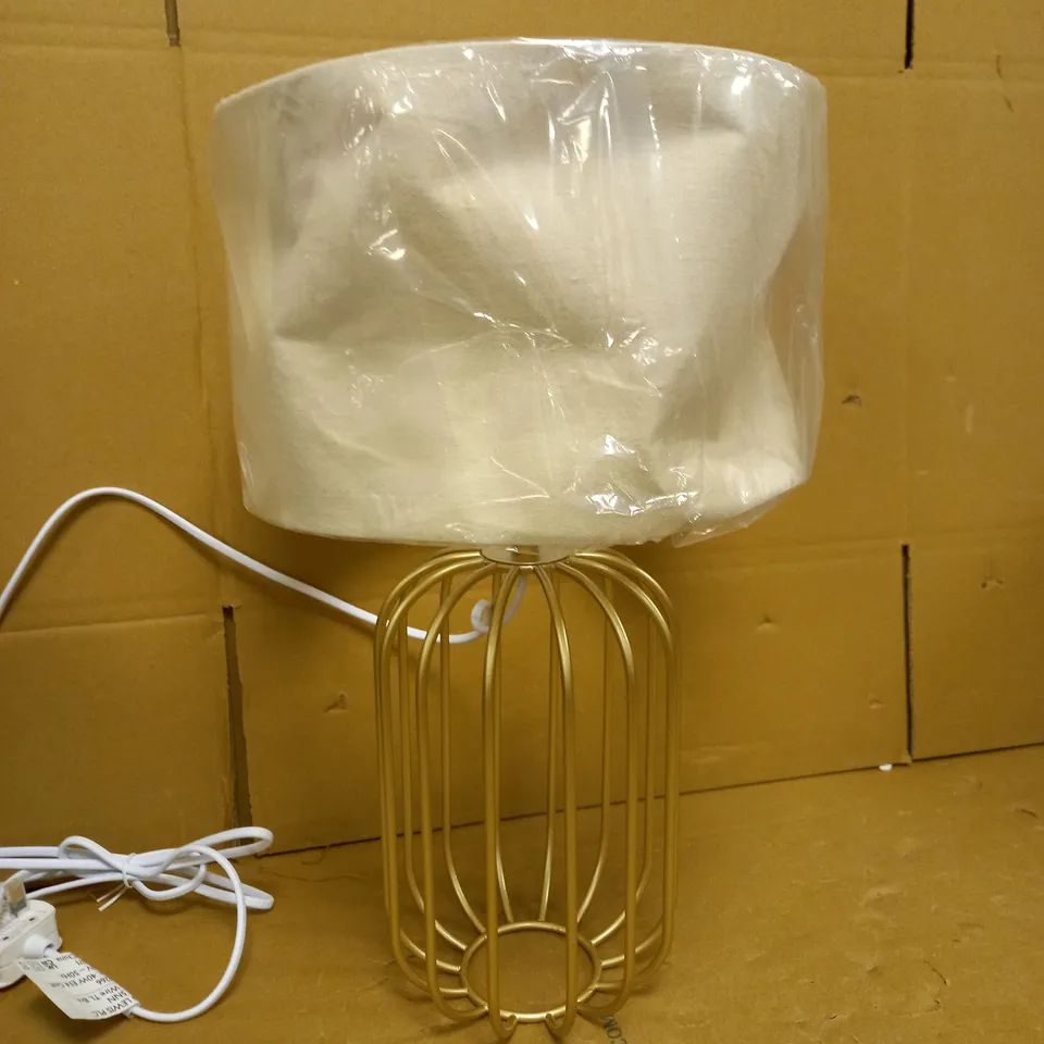 JOHN LEWIS WIRE FRAME TABLE LAMP