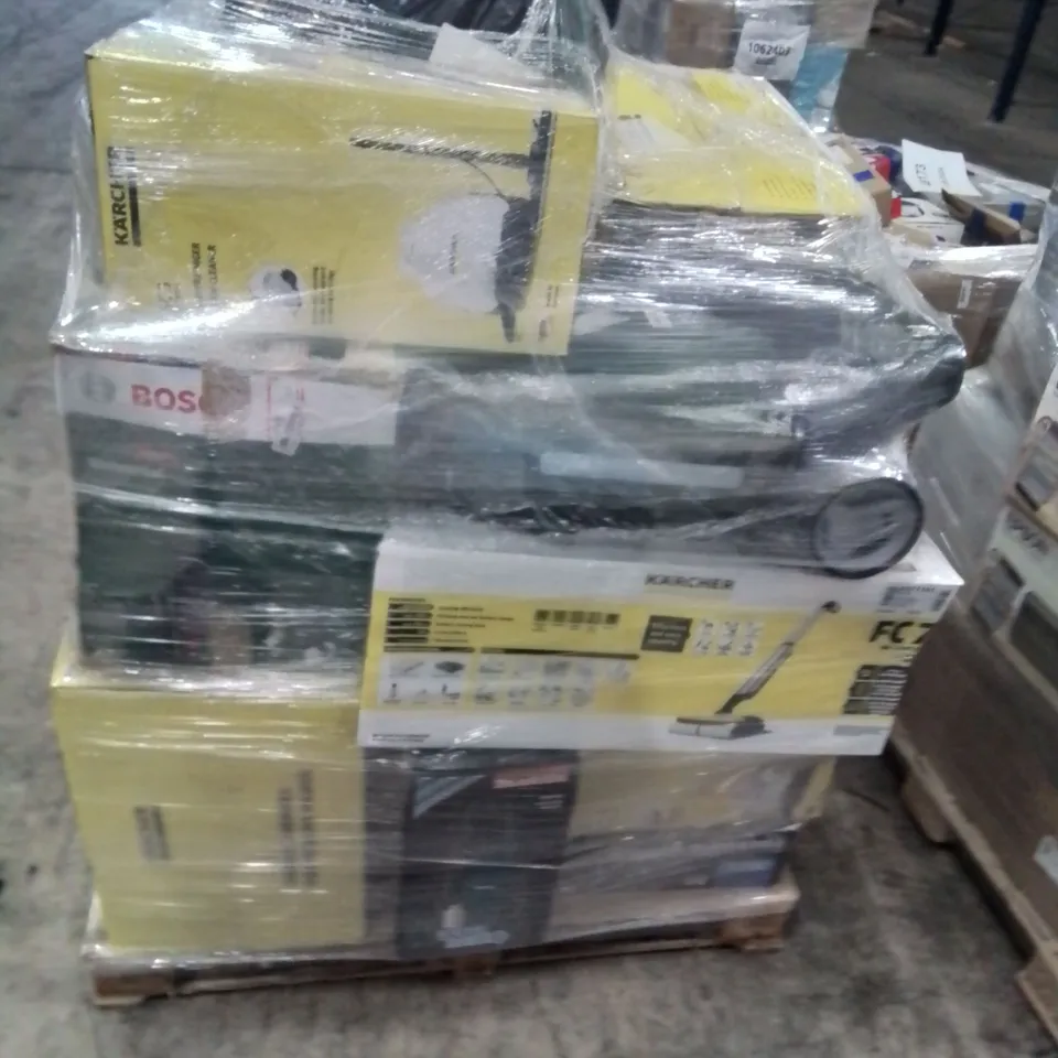 PALLET OF APPROXIMATELY 20 UNPROCESSED RAW RETURN HOUSEHOLD AND ELECTRICAL GOODS TO INCLUDE;