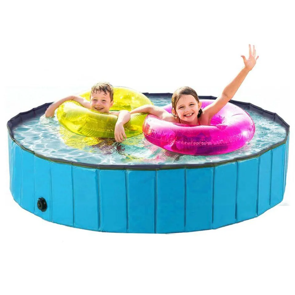 BOXED DOG PUPPY PET BATH SWIMMING POOL