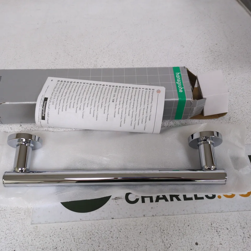 HANSGROHE LOGIS UNIVERSAL GRAB BAR – CHROME FINISH, MODEL 41713000