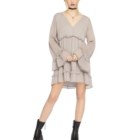 FIVE BRAND NEW  KILLSTAR - SERAPH IN ASH - GREY WOMEN'S DRESS SIZE MAY VARY