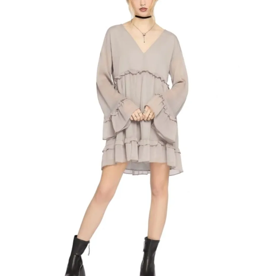 FIVE BRAND NEW  KILLSTAR - SERAPH IN ASH - GREY WOMEN'S DRESS SIZE MAY VARY
