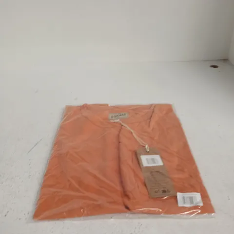 &SONS SLUB POCKET T-SHIRT FADE ORANGE UK XXL