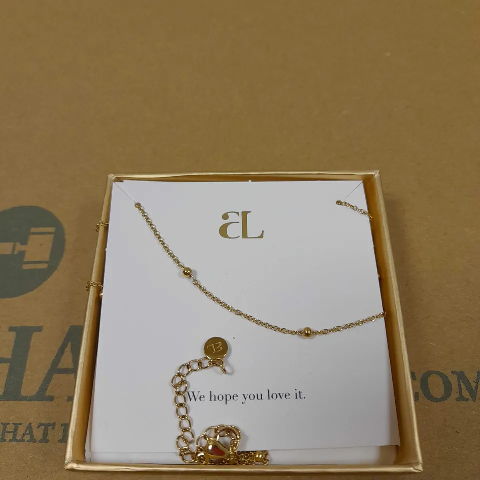 ABBOTT LYON GOLD EFFECT NECKLACE 