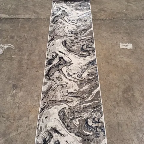 QUALITY DESIGNER AREA RUG - APPROXIMATELY 234CM X 61CM
