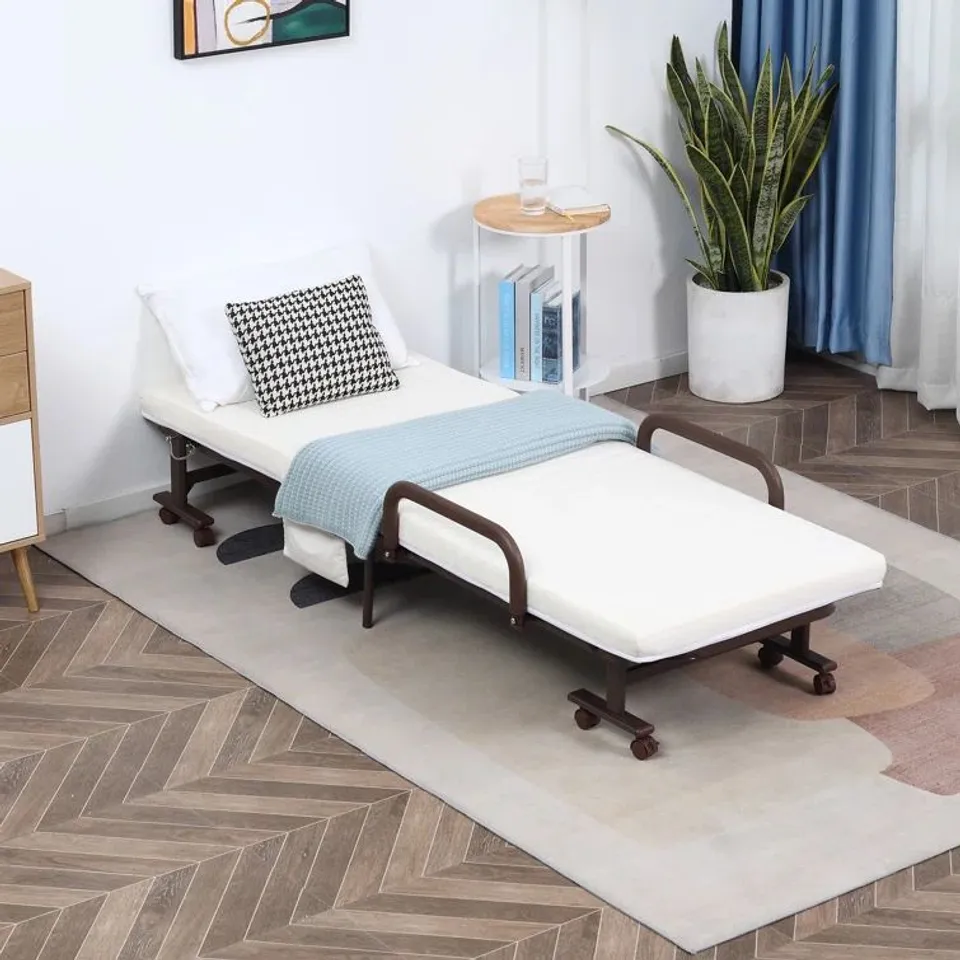 BOXED PORSTON FOLDING BED // SIZE UNSPECIFIED (1 BOX)
