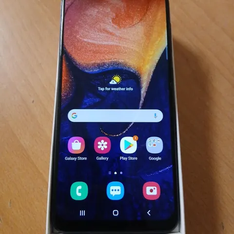 SAMSUNG GALAXY A50 SMARTPHONE – BLACK (BOXED)