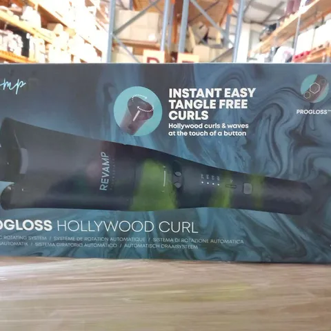 BOXED REVAMP PROGLOSS HOLLYWOOD CURL AUTOMATIC ROTATING SYSTEM