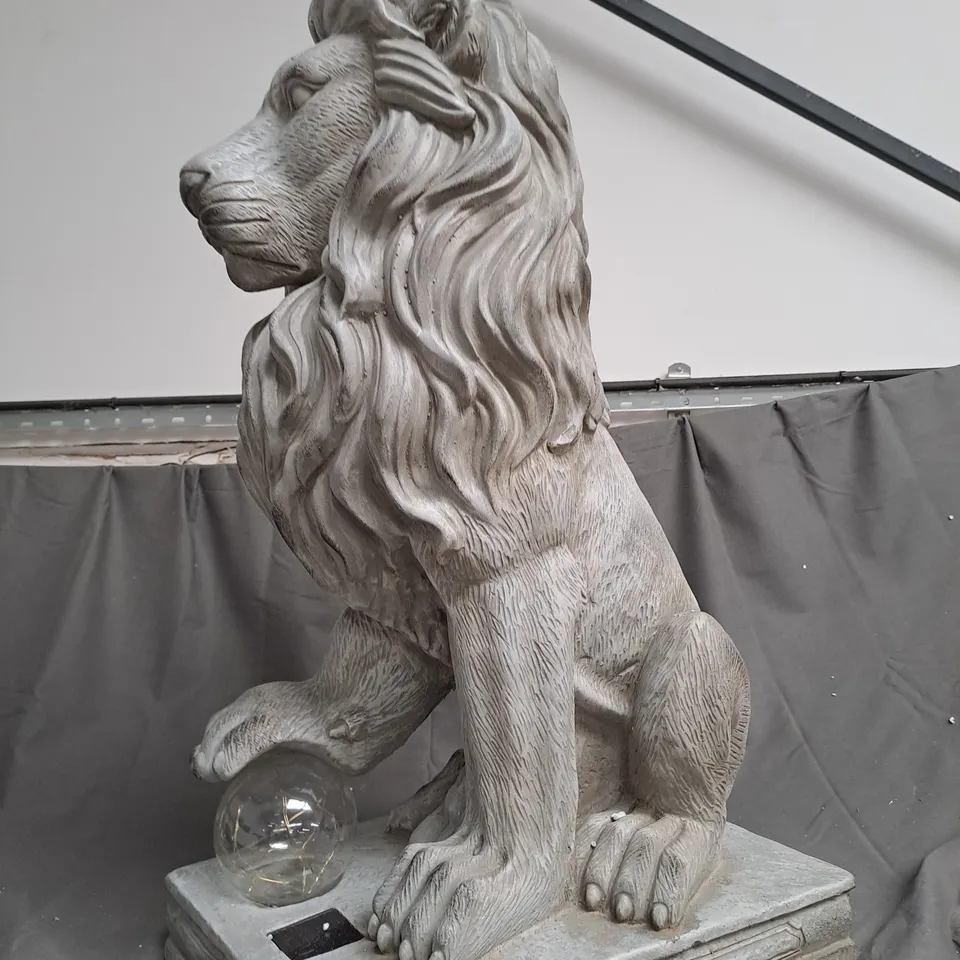 BOXED MY GARDEN STORIES LION SCULPTURE - COLLECTION ONLY