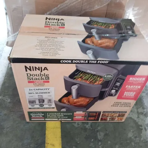 NINJA DOUBLE STACK XL 2-DRAWER AIR FRYER 9.5L SL400UK