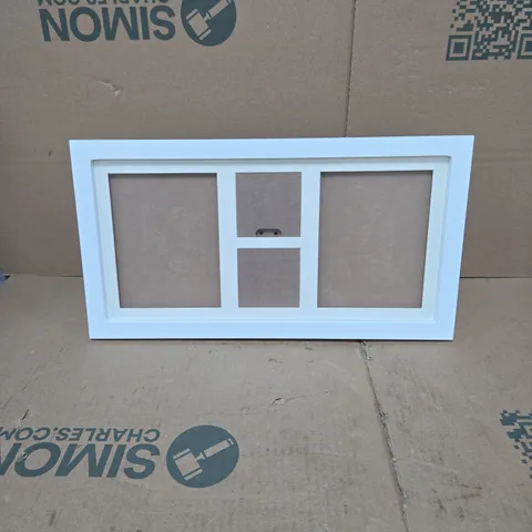 FAMILY/BABY PHOTO FRAME WITH 4 AVAILABLE SLOTS BOXED