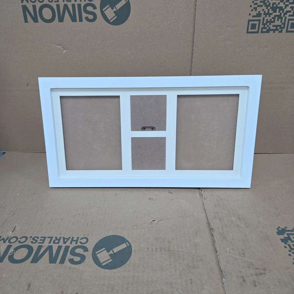 FAMILY/BABY PHOTO FRAME WITH 4 AVAILABLE SLOTS BOXED