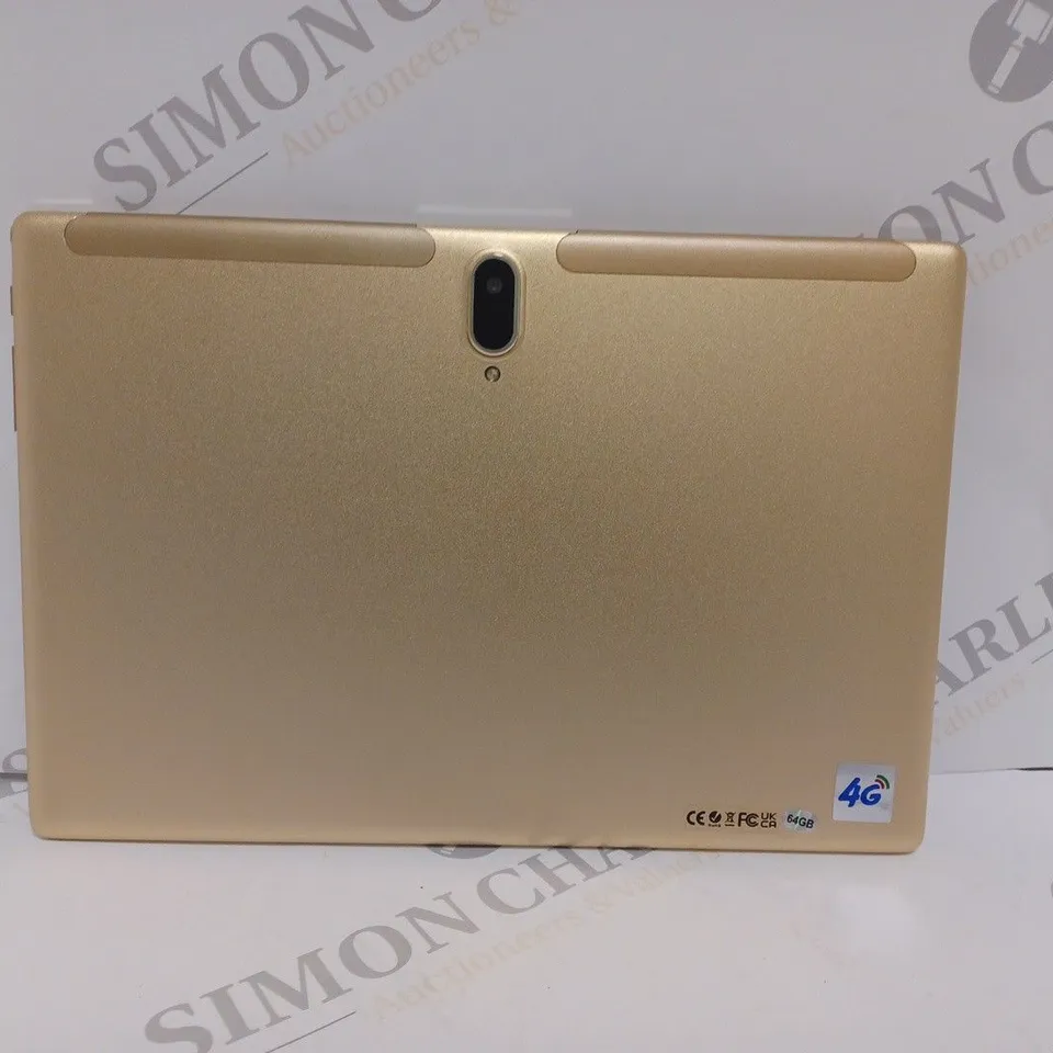 BOXED UNBRANDED ANDROID TABLET IN ROSE GOLD 