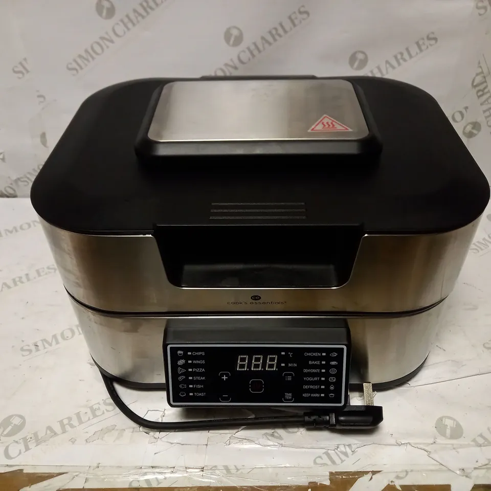 COOK'S ESSENTIALS GRILL & AIRFRYER 5.5L