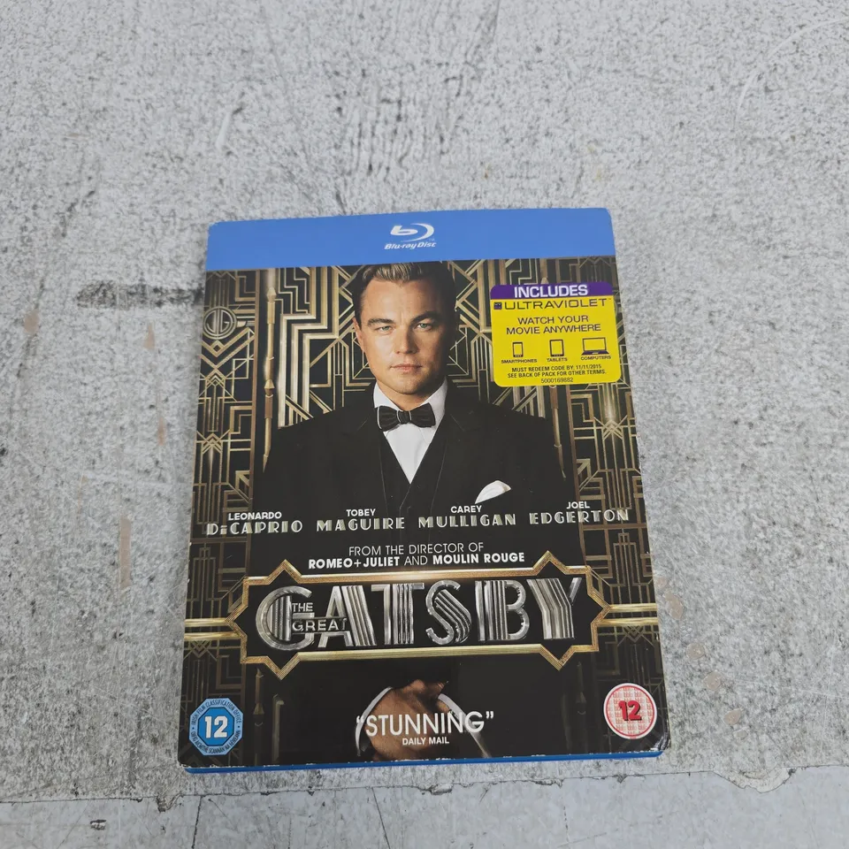 THE GREAT GATSBY BLU-RAY STEELBOOK