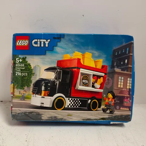 LEGO CITY FRIES FOOD TRUCK 60488 – 216 PIECES, BOXED