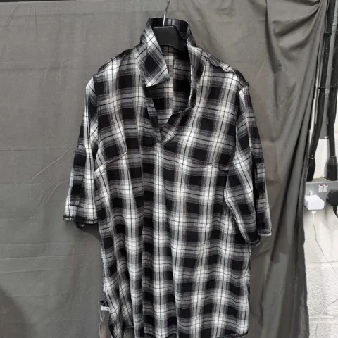 EMERY ROSE WOMEN'S PLAID SHIRT – UK 10