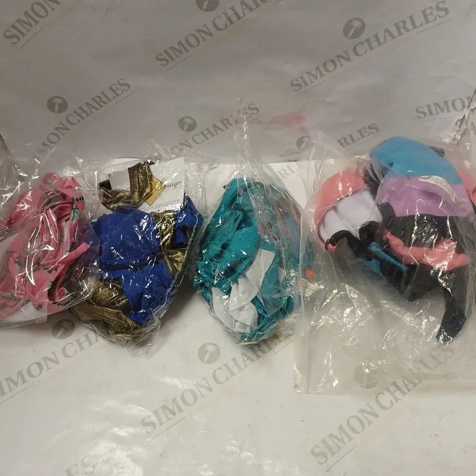 BRAND NEW 12 MIRROR IMAGE SWIMWEAR PIECES OF DIFFERENT COLORS AND SIZES 