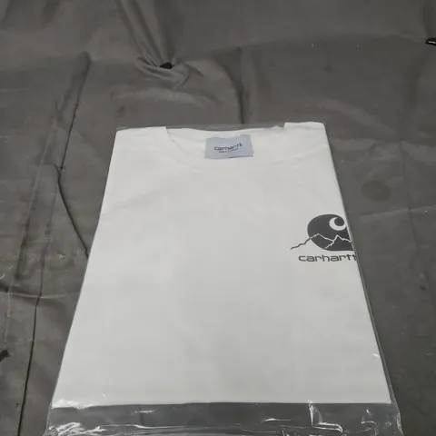 CARHARTT LONG SLEEVES WHITE T SHIRT MEDIUM, SEALED
