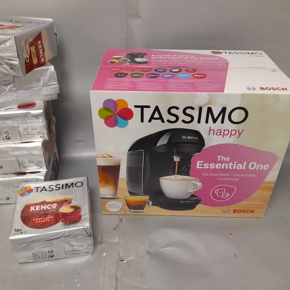 BOXED BOSCH TASSIMO HAPPY BUNDLE RRP £127