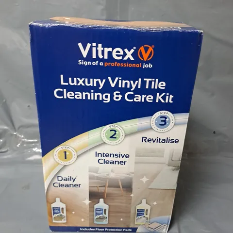 VITREX LUXURY VINYL TILE CLEANING AND CARE KIT