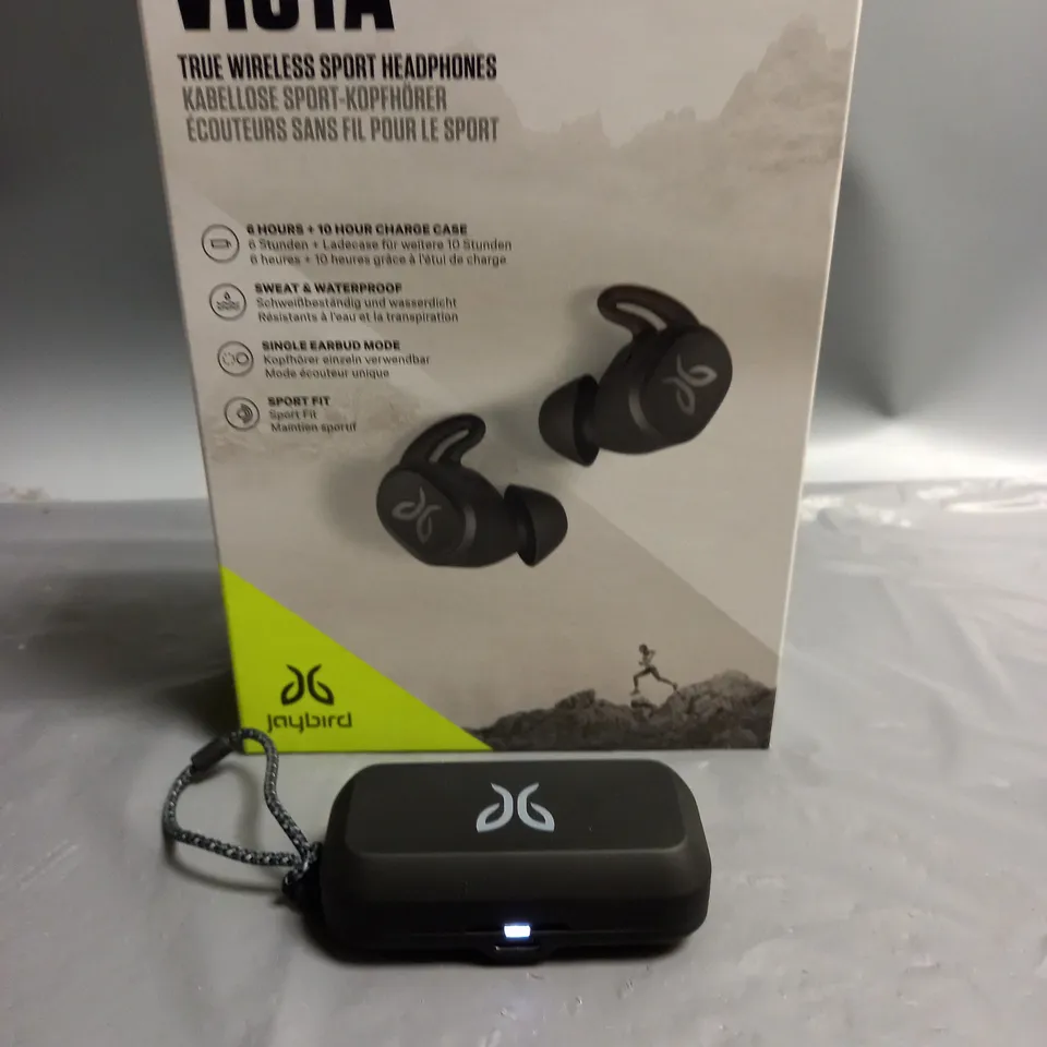 BOXED JAYBIRD VISTA TRUE WIRELESS SPORT HEADPHONES