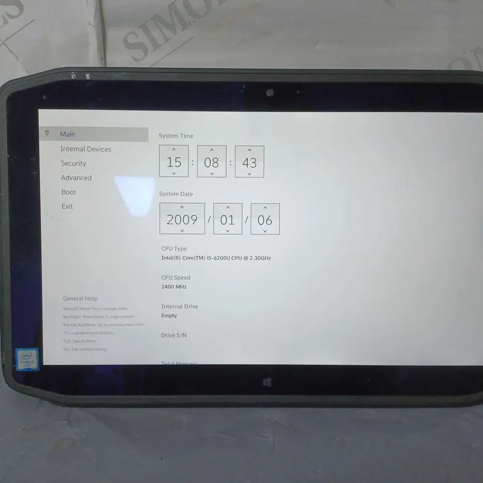 ZEBRA IX125R1	12 INCH	I5-6200U 2.30GHZ
